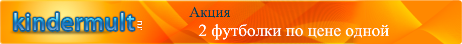 Акция: две футболки по цене одной!